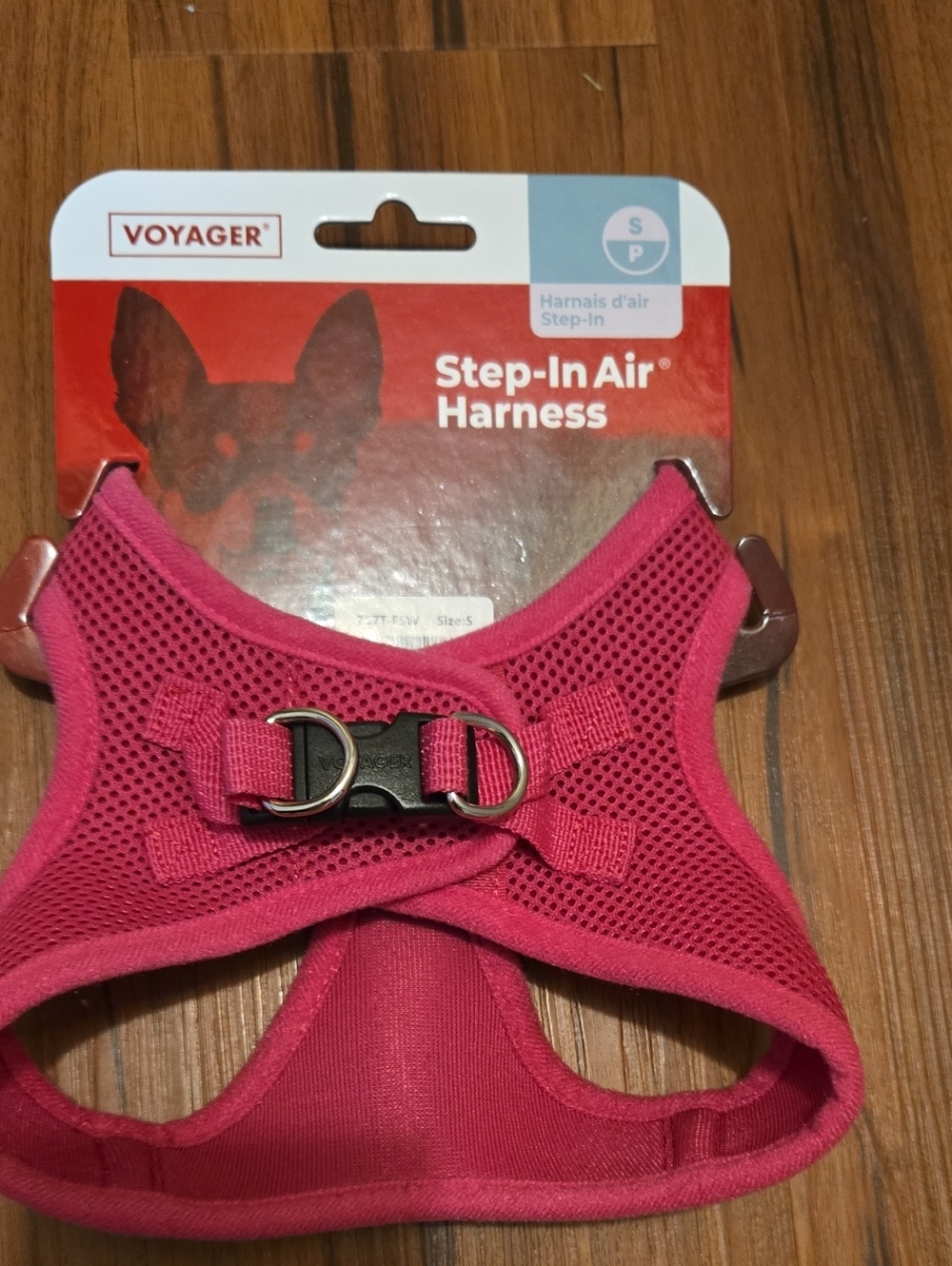 Voyager Step-In Air Harness in Pink-USED